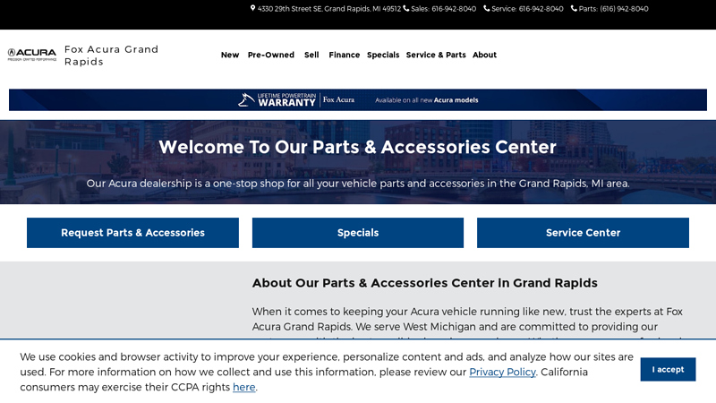 Parts & Accessories Center best value auto parts grand rapids