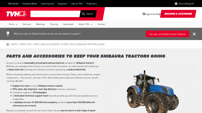 Parts and accessories to keep your Shibaura tractors going shibaura tractor parts