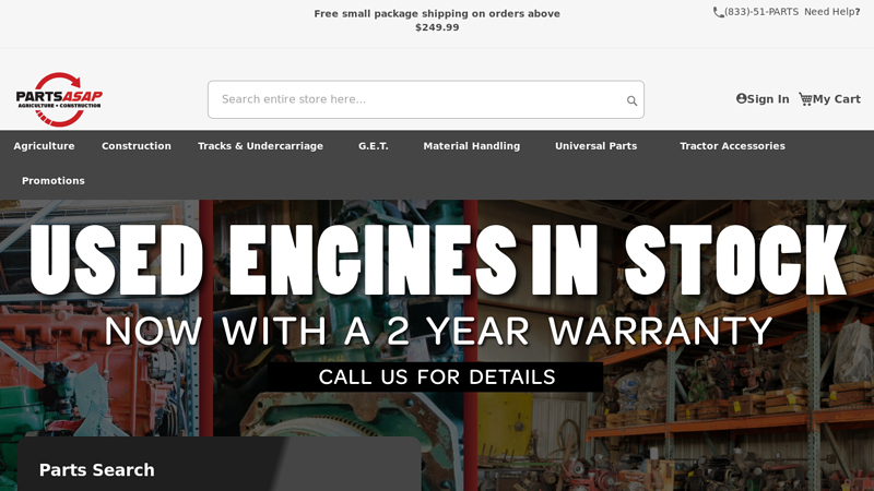 Parts ASAP allstate ag tractor parts