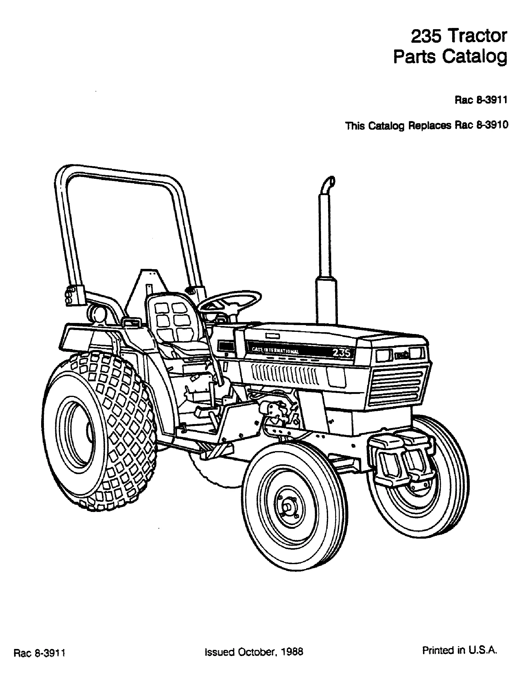 Parts Case Tractor guide