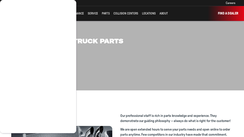 Parts Department premier truck parts inc