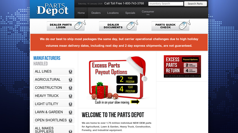 Parts Depot auto parts depot