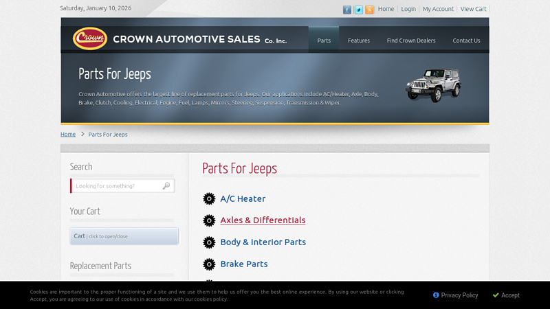 Parts For Jeeps jeep cherokee car parts