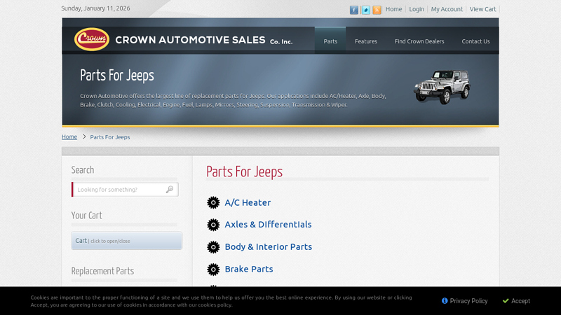 Parts For Jeeps jeep cherokee auto parts