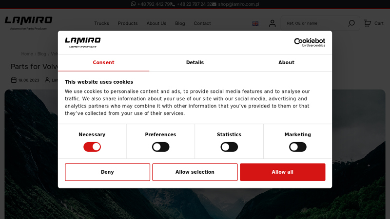 Parts for Volvo Trucks – New or Used? volvo truck parts catalog online