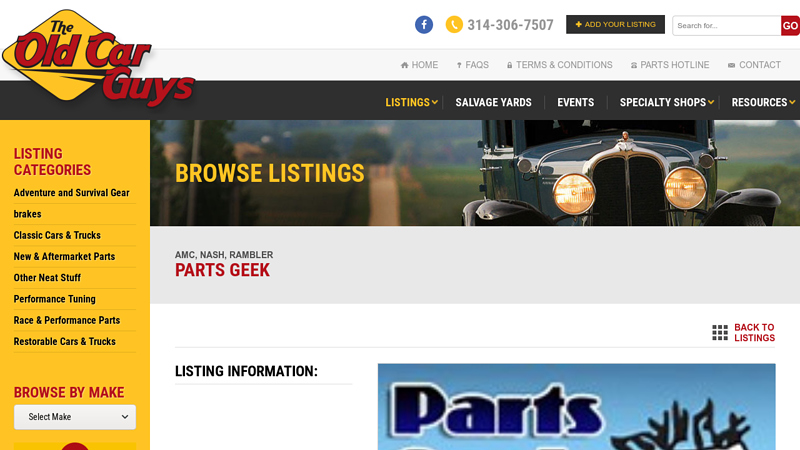 Parts Geek geek auto parts