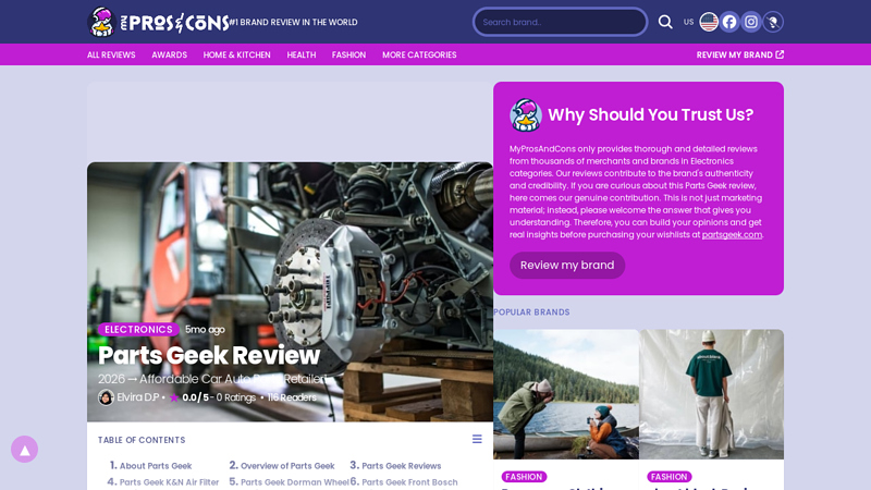 Parts Geek Review 2025 → Affordable Car Auto Parts Retailer! geek parts auto.com