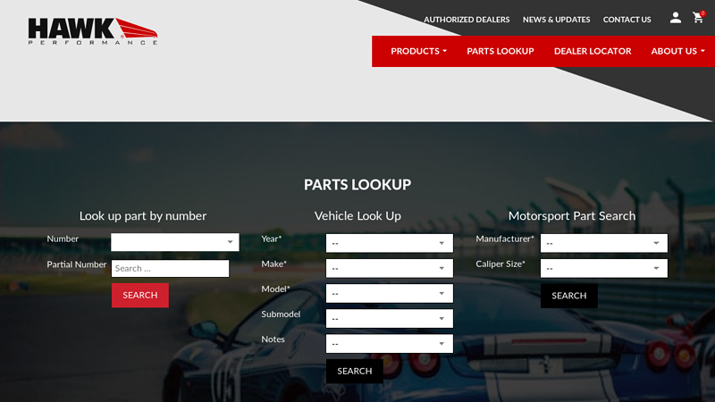 Parts Lookup hawk ford parts warehouse