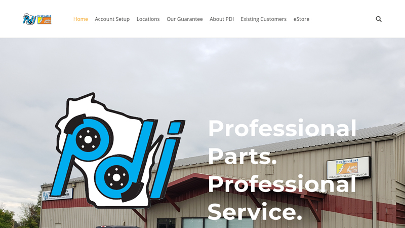 PDI Federated auto parts kenosha
