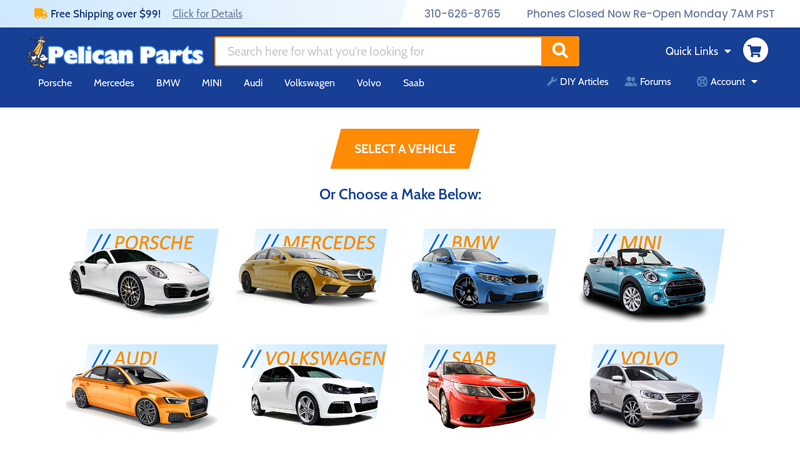 Pelican Parts bj used auto parts