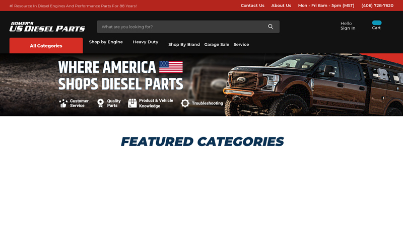 Performance and Replacement Diesel Truck Parts for Sale car parts missoula