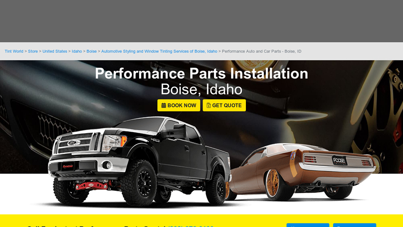 Performance Auto Parts auto parts boise id