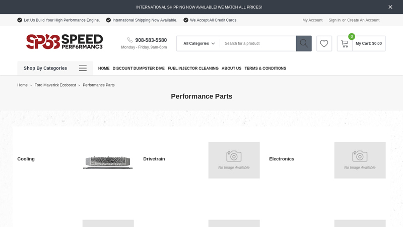 Performance Parts ford maverick aftermarket parts