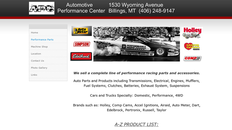 Performance Parts apc auto parts