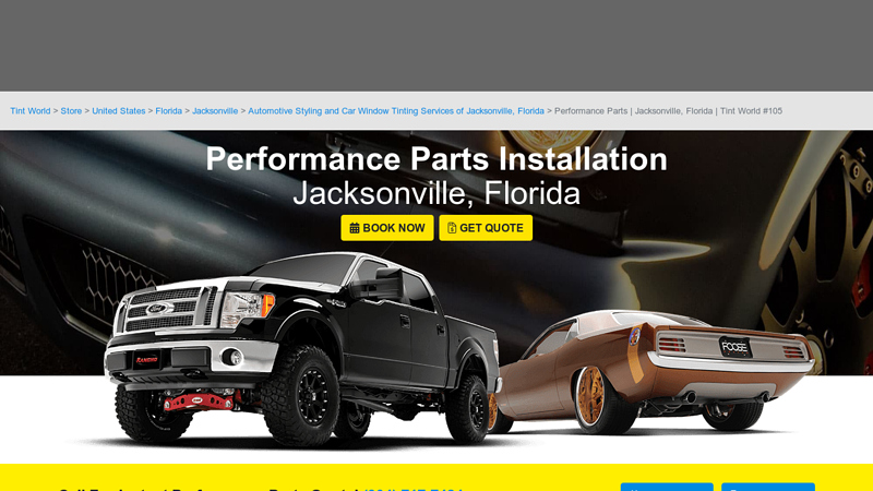 Performance Parts car parts jacksonville fl