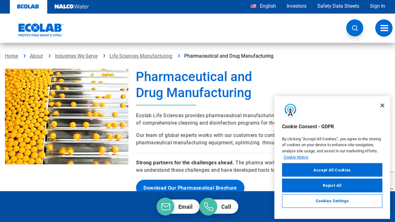 Pharmaceutical Manufacturing and Compounding pharmacy truck parts