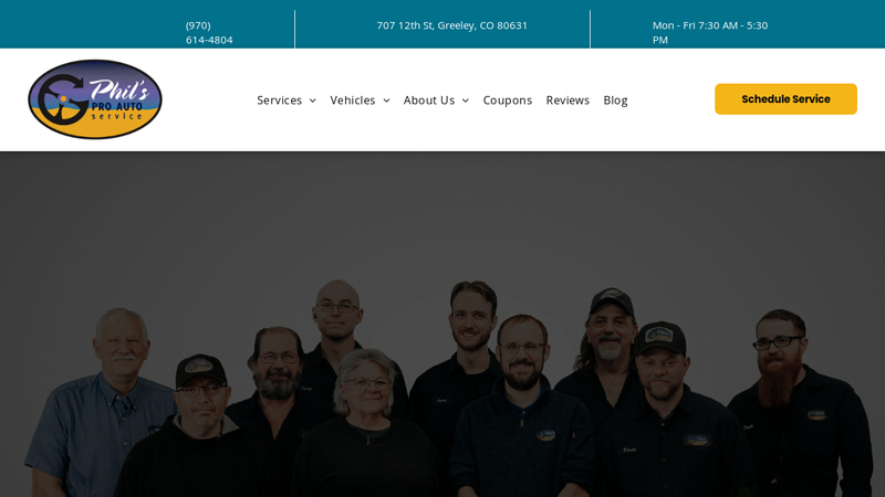 Phil's Pro Auto Service car parts greeley co