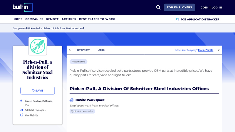 Pick pick n pull rancho cordova car parts