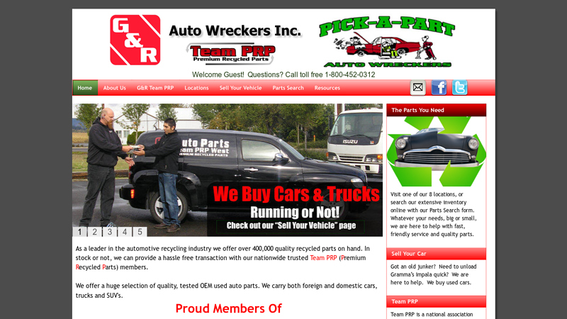 Pick used car parts portland oregon