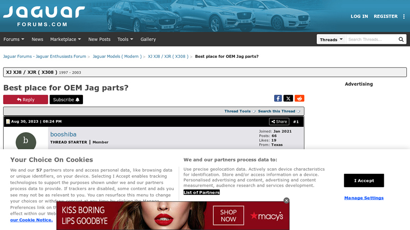 place for OEM Jag parts? jaguar auto parts online