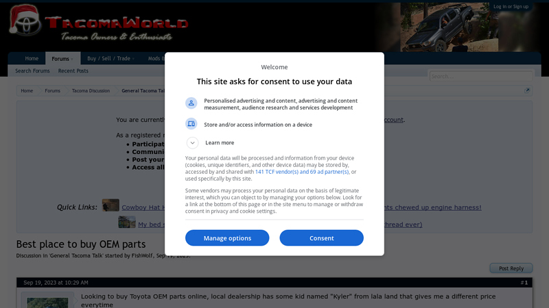 place to buy OEM parts toyota wholesale parts