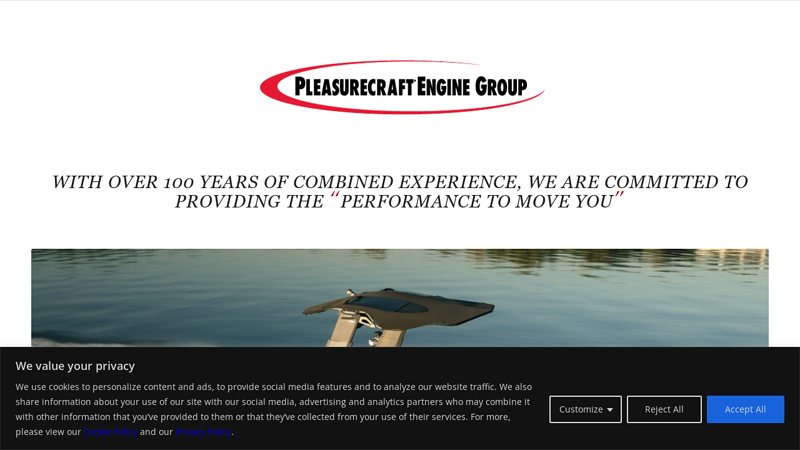 Pleasurecraft Engine Group pcm motor parts