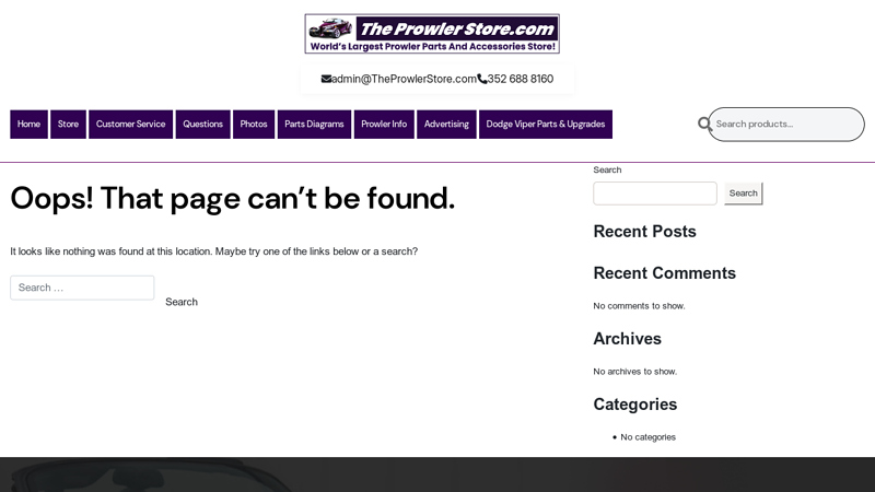 Plymouth Prowler factory replacement parts Gaskets prowler car parts