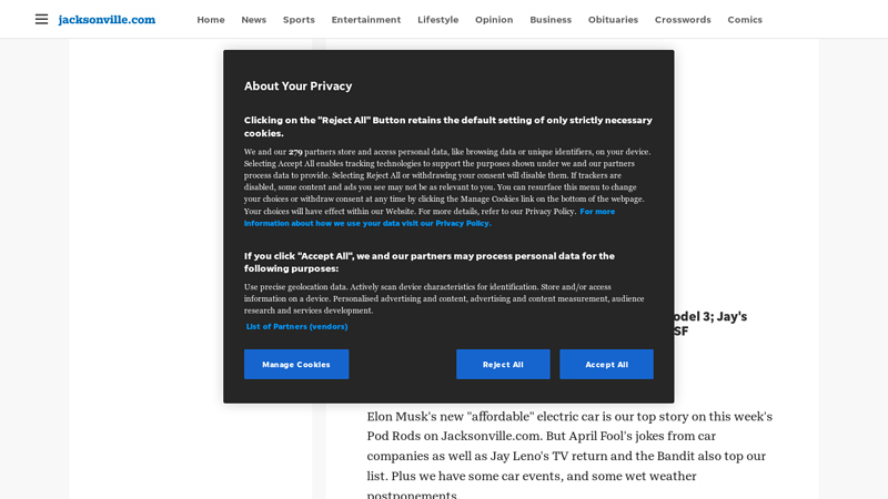 Pod Rods advance auto parts 103rd jacksonville