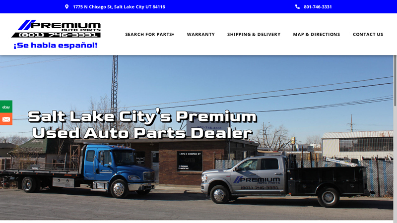 Premium Auto Parts Inc. wholesale car parts slc