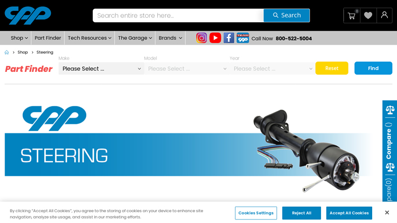 Premium Steering Components truck steering parts