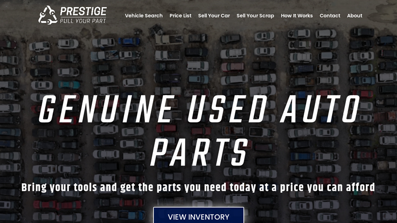 Prestige Pull Your Part used auto parts cerca de mi