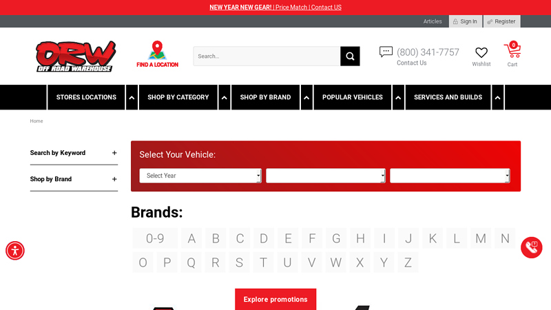 Product Brands toyota off road parts