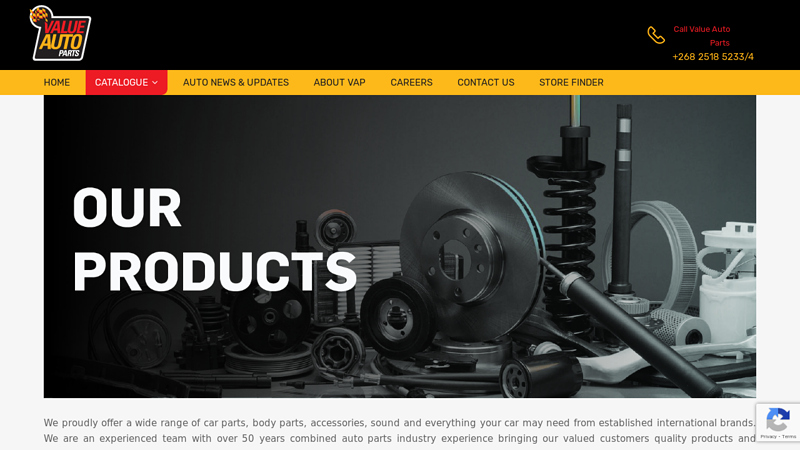Products vap auto parts