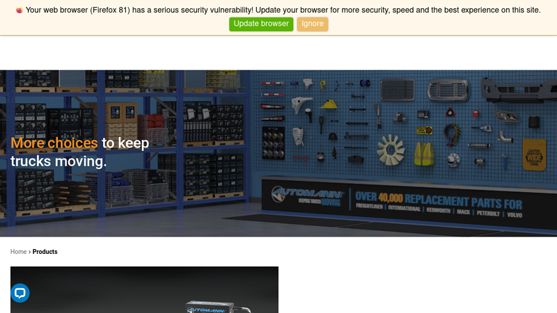 Products auto frame parts