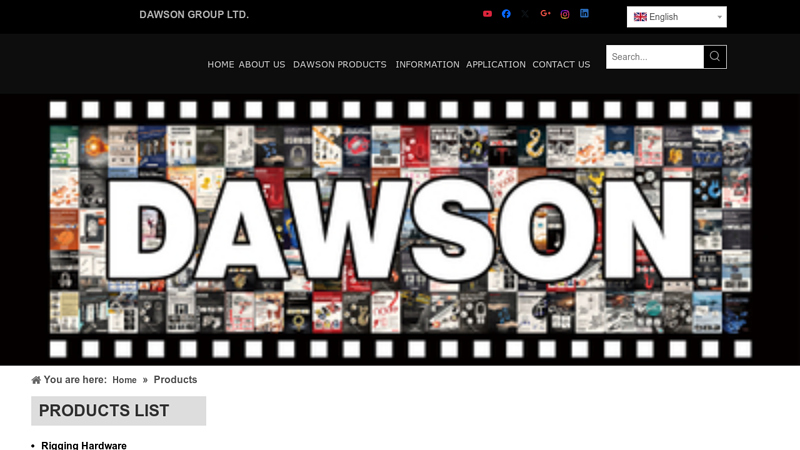 products list dawson truck parts