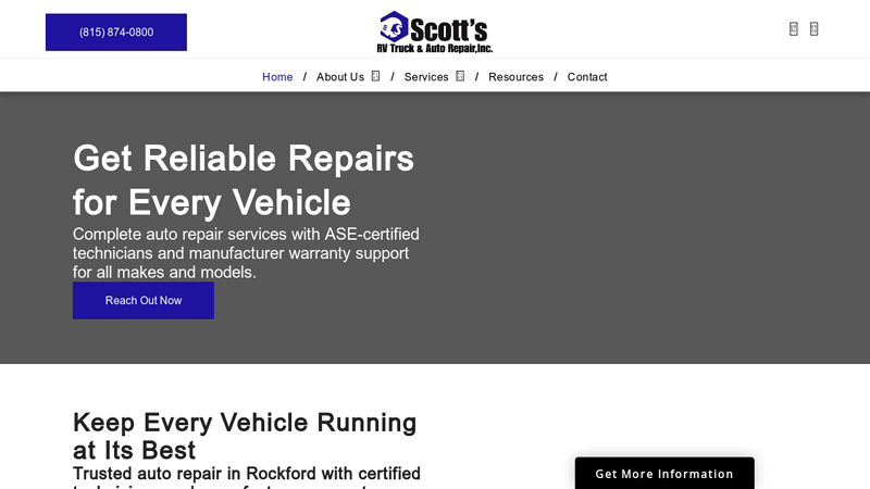 Professional Auto Repair Services auto parts in rockford
