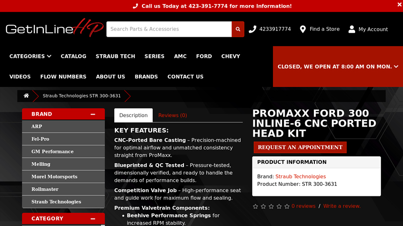 ProMaxx Ford 300 Inline ford 300 i6 performance parts