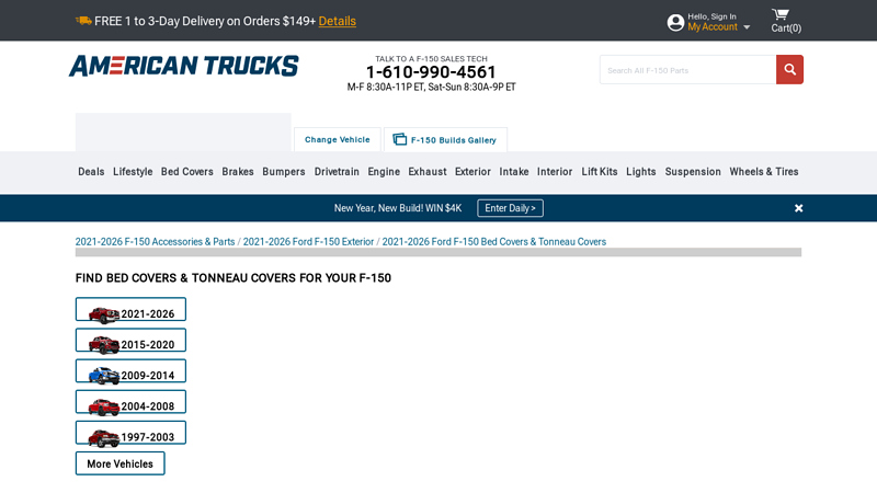 Proven Ground Locking Roll ford tonneau cover replacement parts