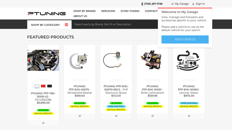 PTUNING.COM auto parts manassas