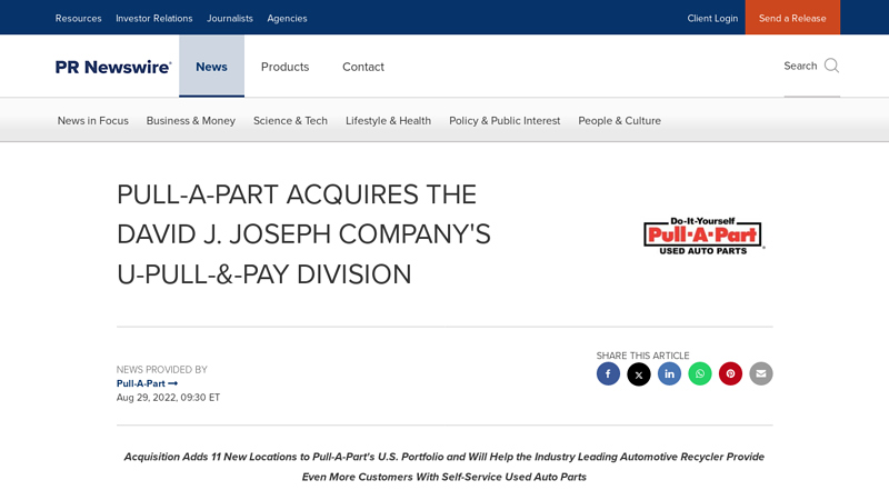 PULL you pull and pay auto parts