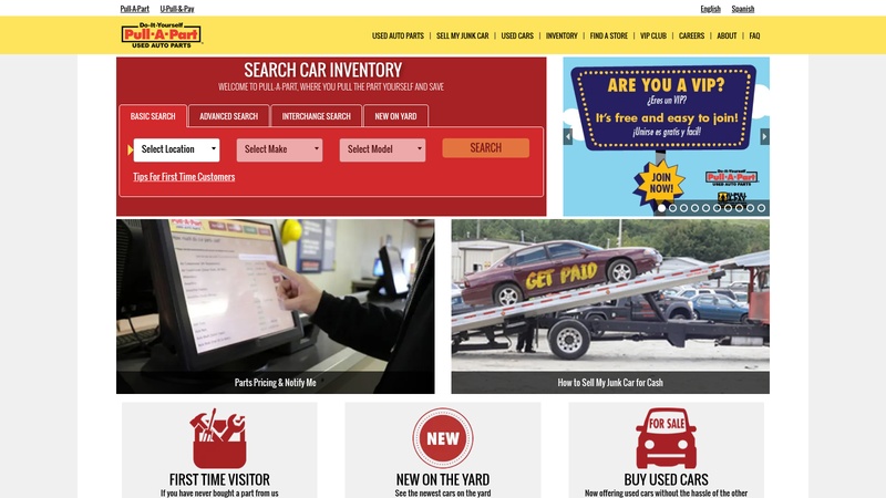 Pull mcallen used car parts