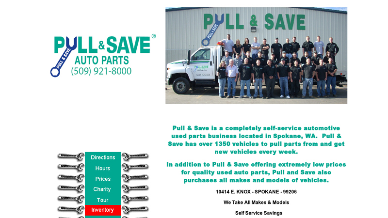 Pull and Save Auto Parts. used auto parts spokane
