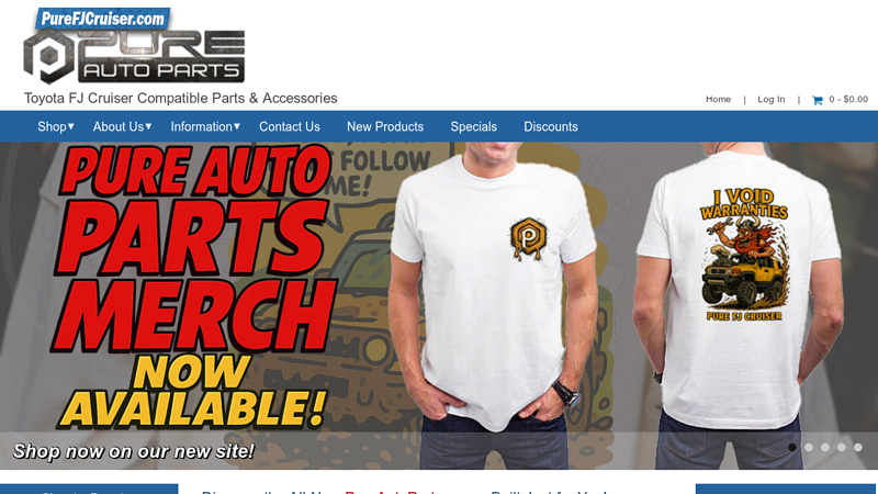 Pure FJ Cruiser, Parts and Accessories for your Toyota FJ Cruiser toyota fj cruiser parts