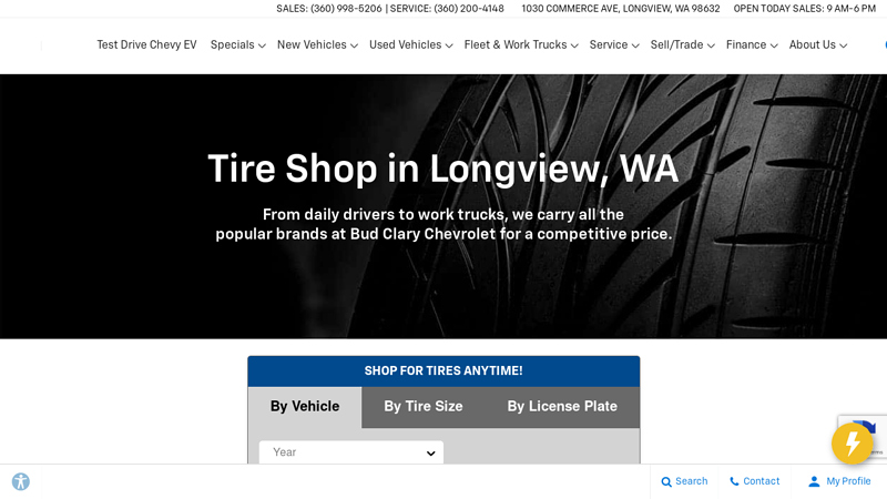 Quality Tire Shop in Longview, WA auto parts longview wa