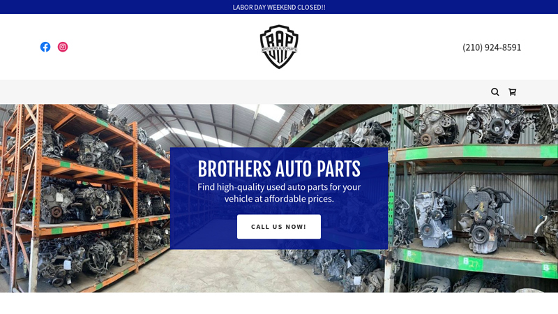 Quality Used Auto Parts at Brothers Auto Parts auto parts used san antonio