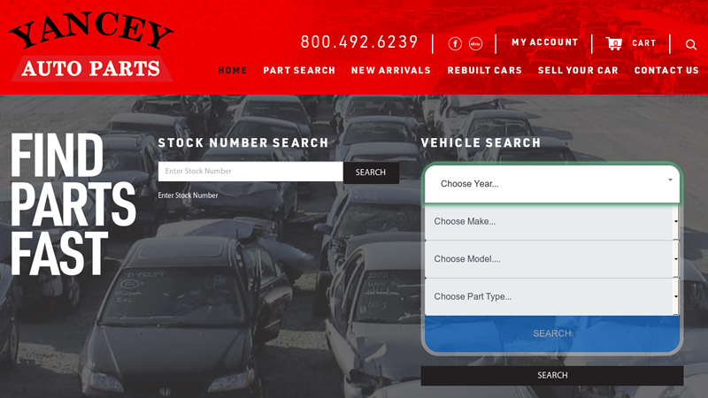 Quality Used Auto Parts Online Search yancey auto parts
