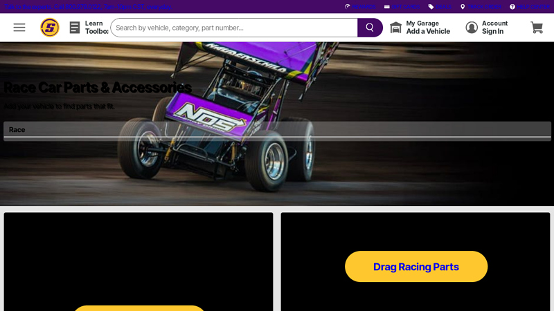 Race Car Parts & Accessories race car parts