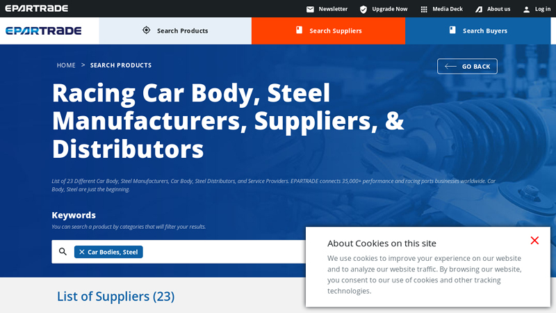 Racing Car Body, Steel Manufacturers, Suppliers, & Distributors auto body parts houston