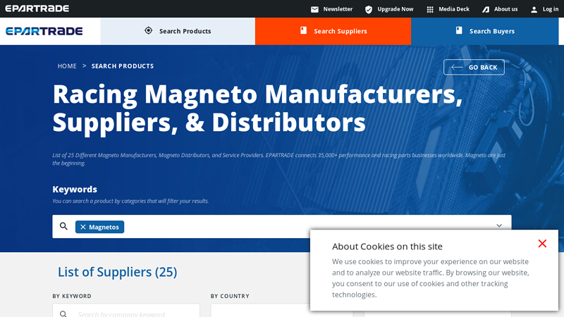 Racing Magneto Manufacturers, Suppliers, & Distributors car parts lincoln ne