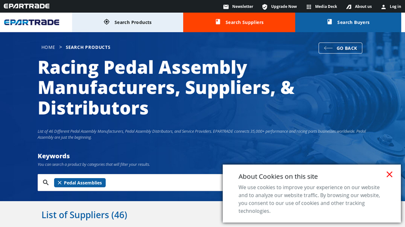 Racing Pedal Assembly Manufacturers, Suppliers, & Distributors pedal car parts